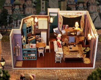 HOUSEなどダンスミュージックのレコード1箱セット 約63枚 Garden House - DIY Book Nook Kit,3D Wooden Puzzle – Woodbests