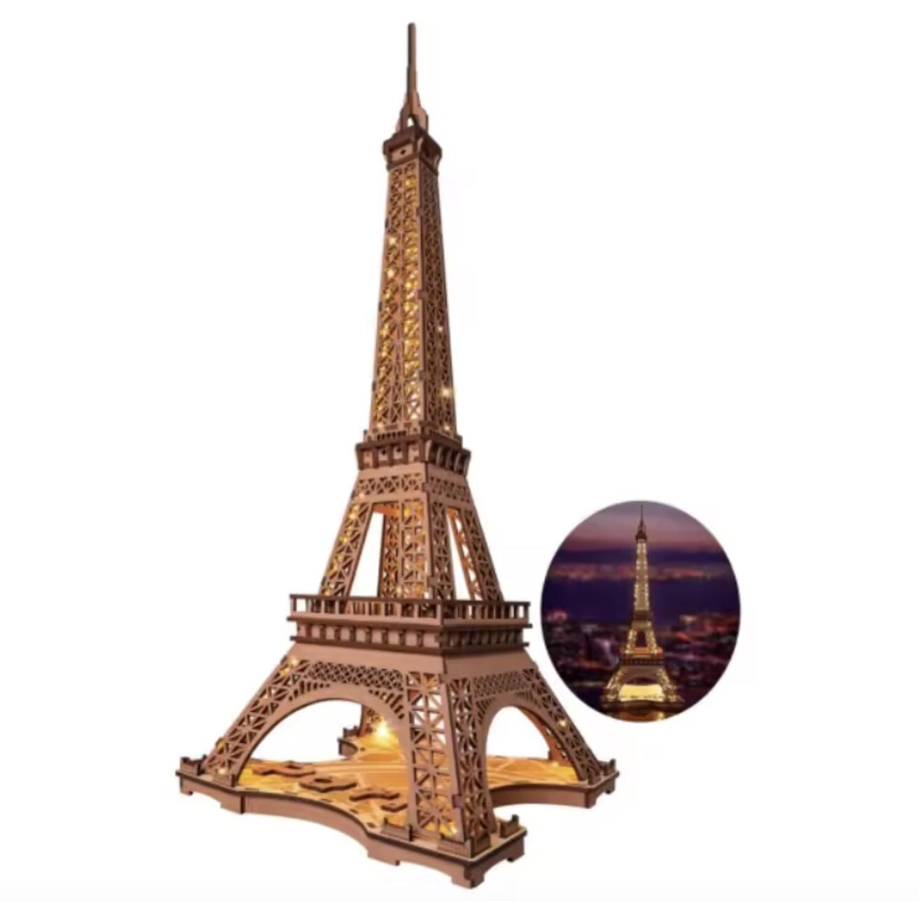 希少品　ミニチュア ピストルセット Lepage à Paris DIY Mini Eiffel Tower Model Kit | 3D Paris Landmark Puzzle Craft