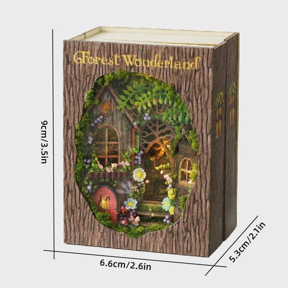 魔法の森DIYキット – 花、かわいい生き物、魔法のディテールが詰まった