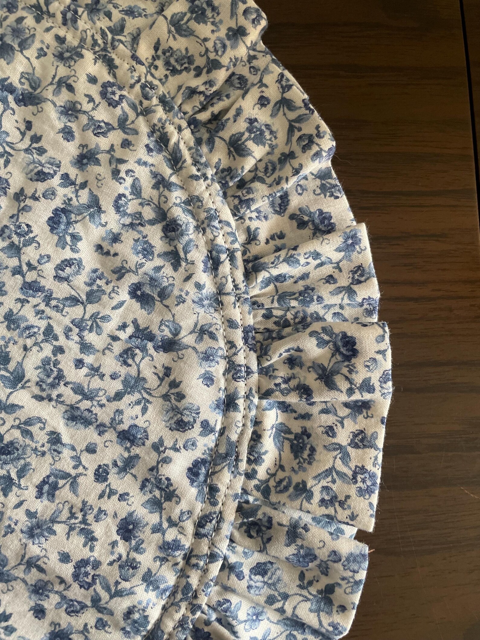 Circle Ruffle Placemat Sewing Pattern PDF - Etsy