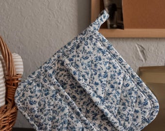 Quilted Potholder with Pockets PDF SEWING PATTERN