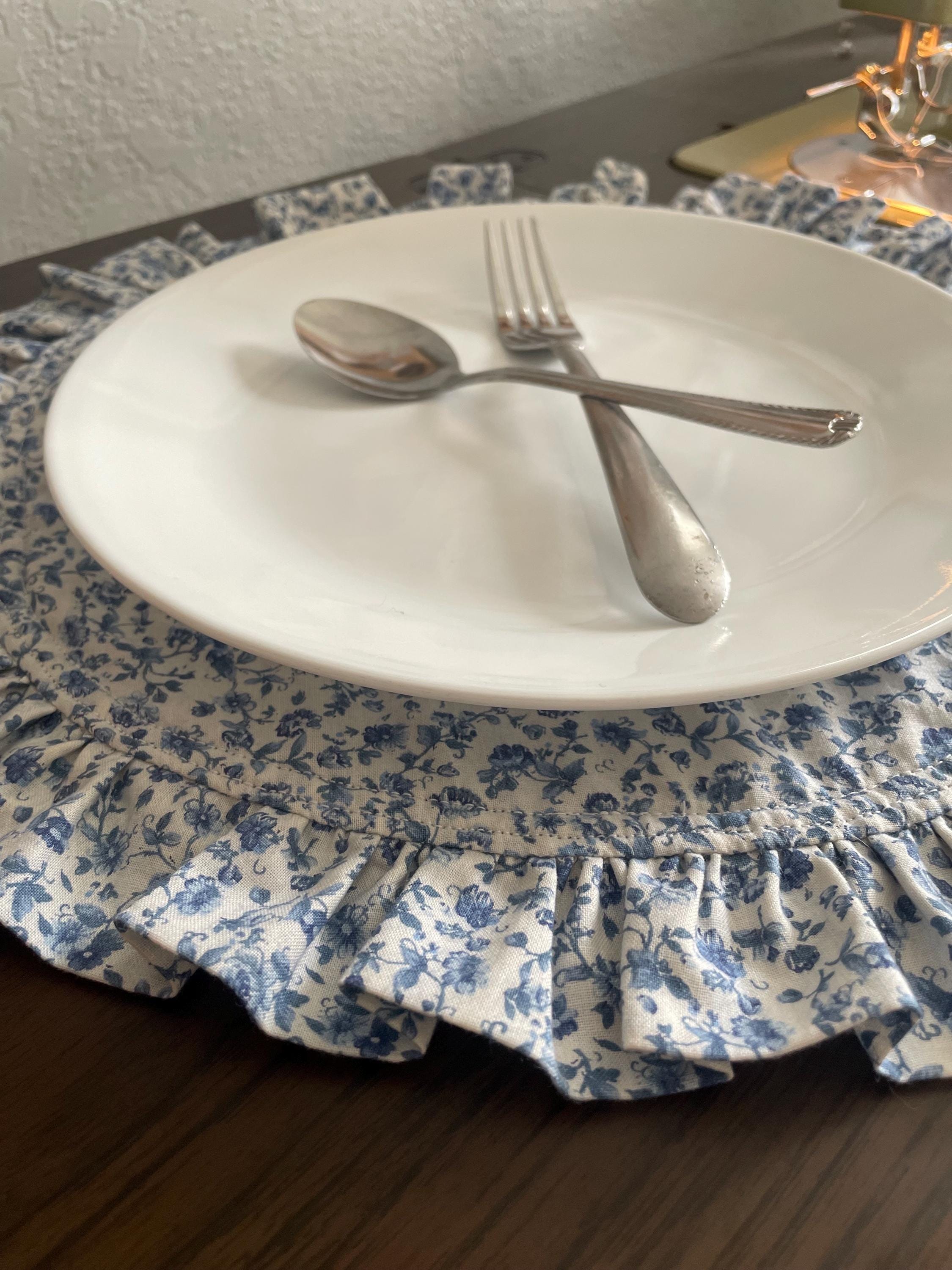 Circle Ruffle Placemat Sewing Pattern PDF - Etsy