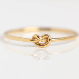 Knoten Ring, Minimalist Ring, Silber Ring, Danity Ring, Silber Ring, Sterling Silber Ring, Geschenk für Sie, Geschenk für Freund, Brautjungfer Ring
