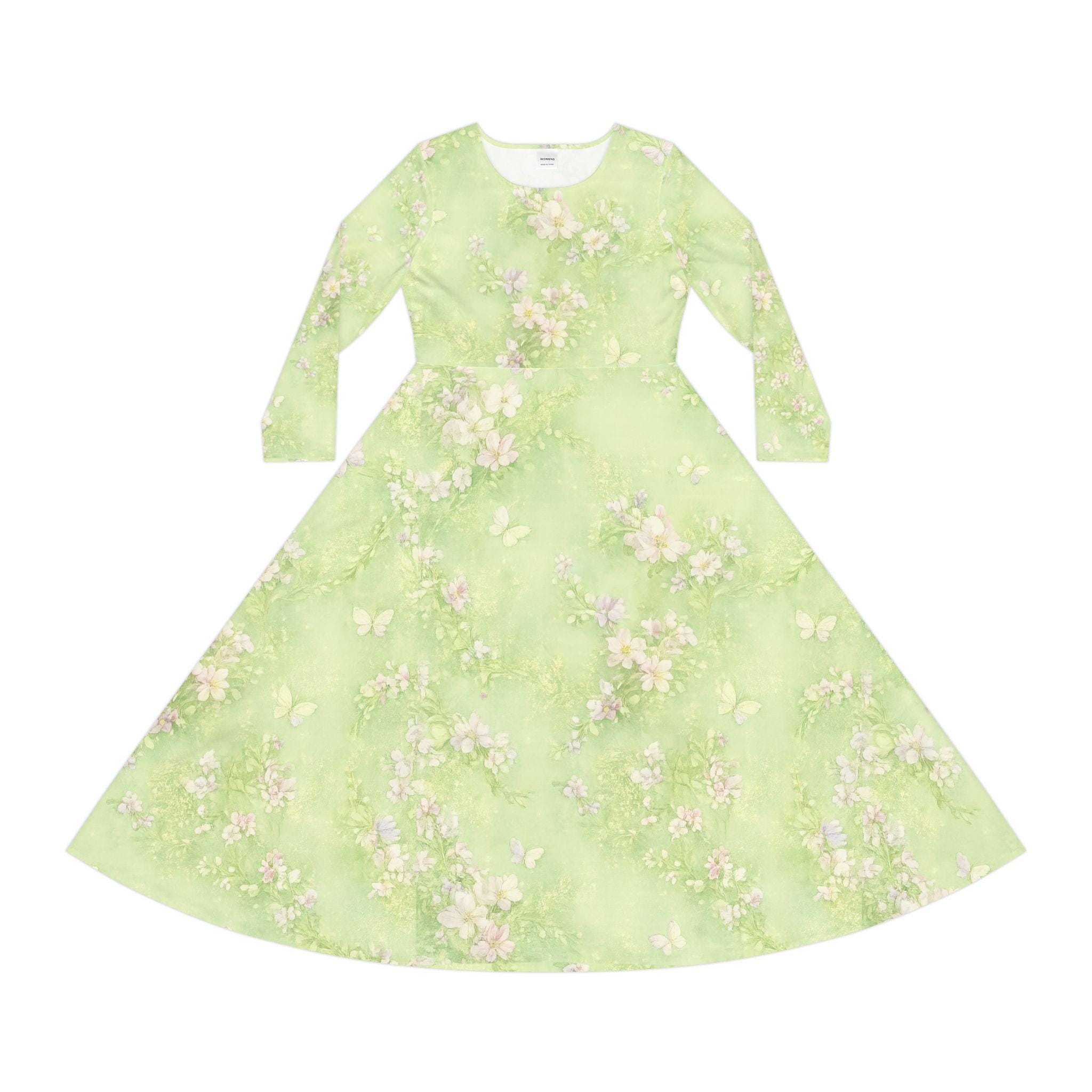 sage green dress with pink flowers Floral Flower Wedding Guest Dress Garden Party Outfit Boho Spring Fashion Art Summer Pink Top Maxi Pastel Garden Party sequin cocktail dresses near me