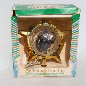 Vintage Bradford Celestial Star Motion Light Christmas Tree Etsy Australia