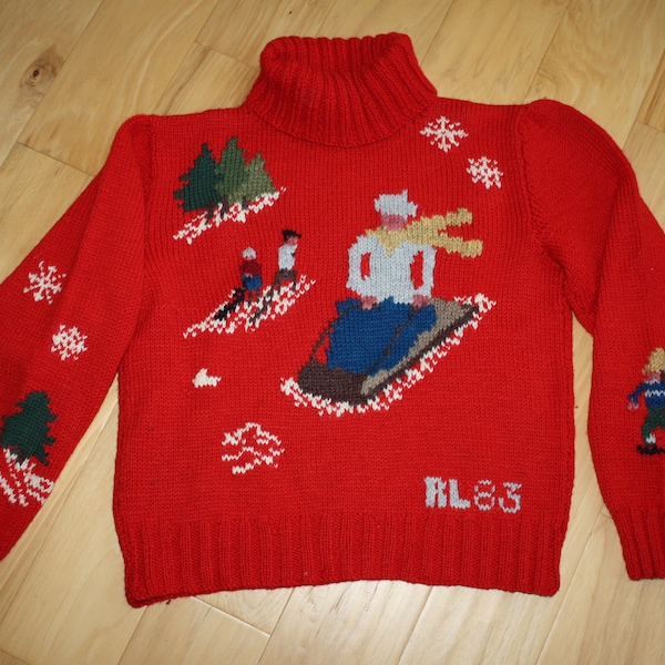 Vintage Ski Sweater - Etsy