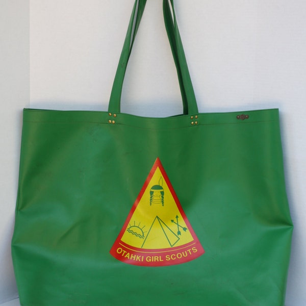 Vintage Girl Scout Tote Bag Otahki Girl Scouts - Gianormous Tote