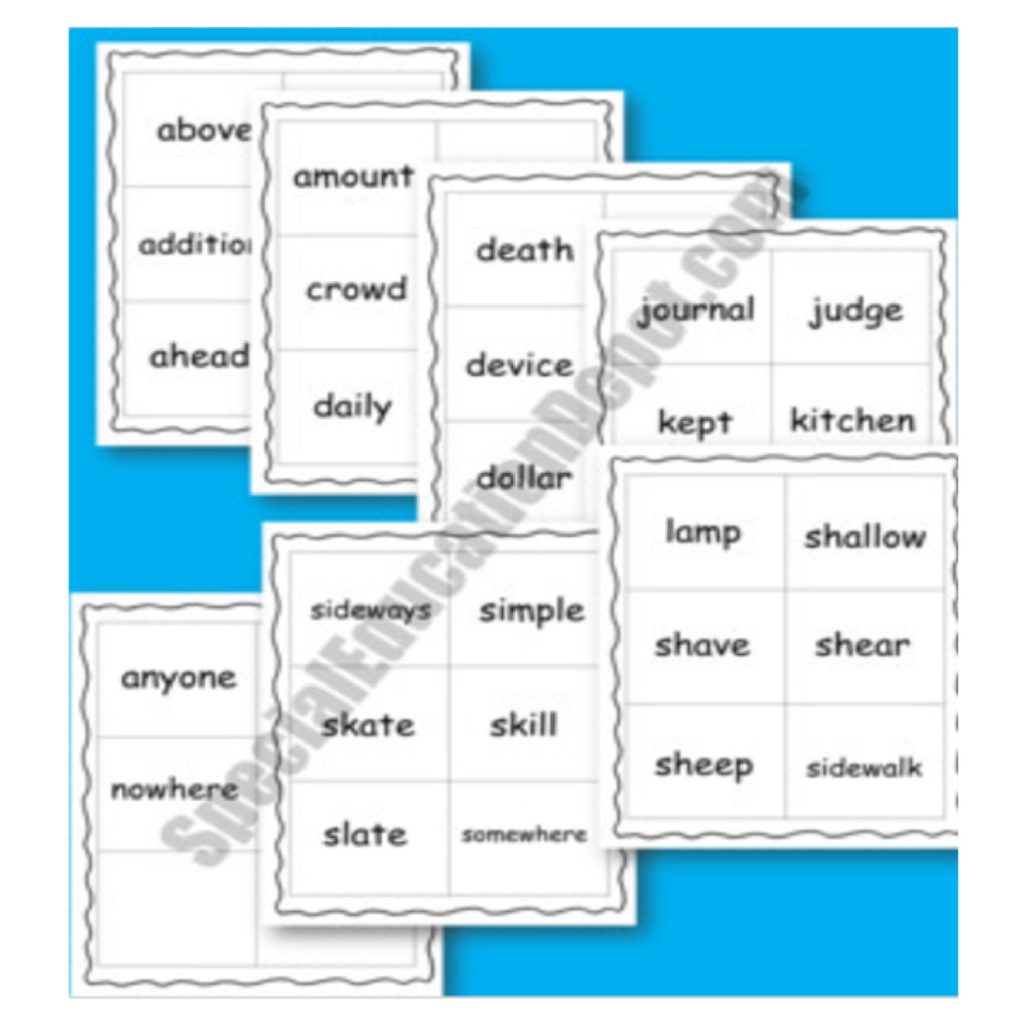 Fourth Grade Sight Words Flash Cards for Teachers and Home School, No ...