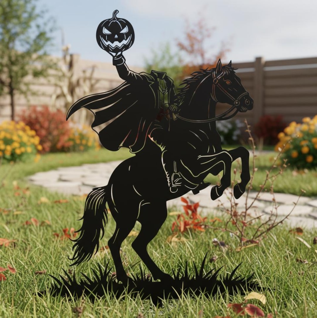 Headless Horseman Outdoor Decorationnull