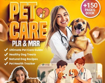 Pet Care Planner Bundle | PLR MRR (Digital Download)