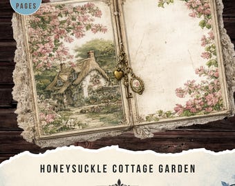 Honeysuckle Cottage Garden digital kit, 22 Pages (Digital Download)