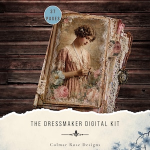 Kit de diario creativo para modistas – 37 páginas (descarga digital)