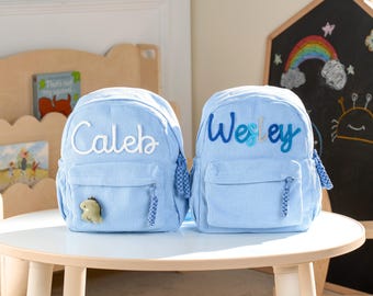 Custom Toddler Name Backpack • Kid Gift • Back to School