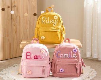 Custom Toddler Name Backpack • Kid Gift • Back to School
