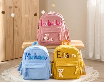 Custom Toddler Name Backpack • Kid Gift • Back to School