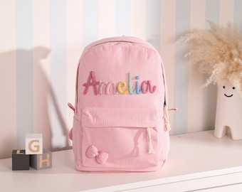 Personalized Back to School Gift • Custom Kid Name Backpack