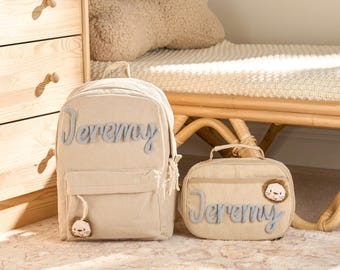 Custom Set • Backpack and Lunchbag • Back to School