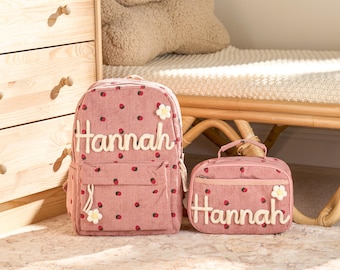 Custom Set • Backpack and Lunchbag • Back to School