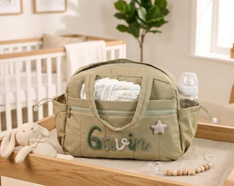 Personalised Duffle Bag  • Baby Bag • Baby Overnight Bag