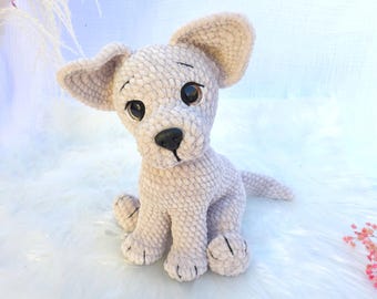 Crochet Labrador Dog Pattern: Amigurumi Puppy (PDF Pattern)