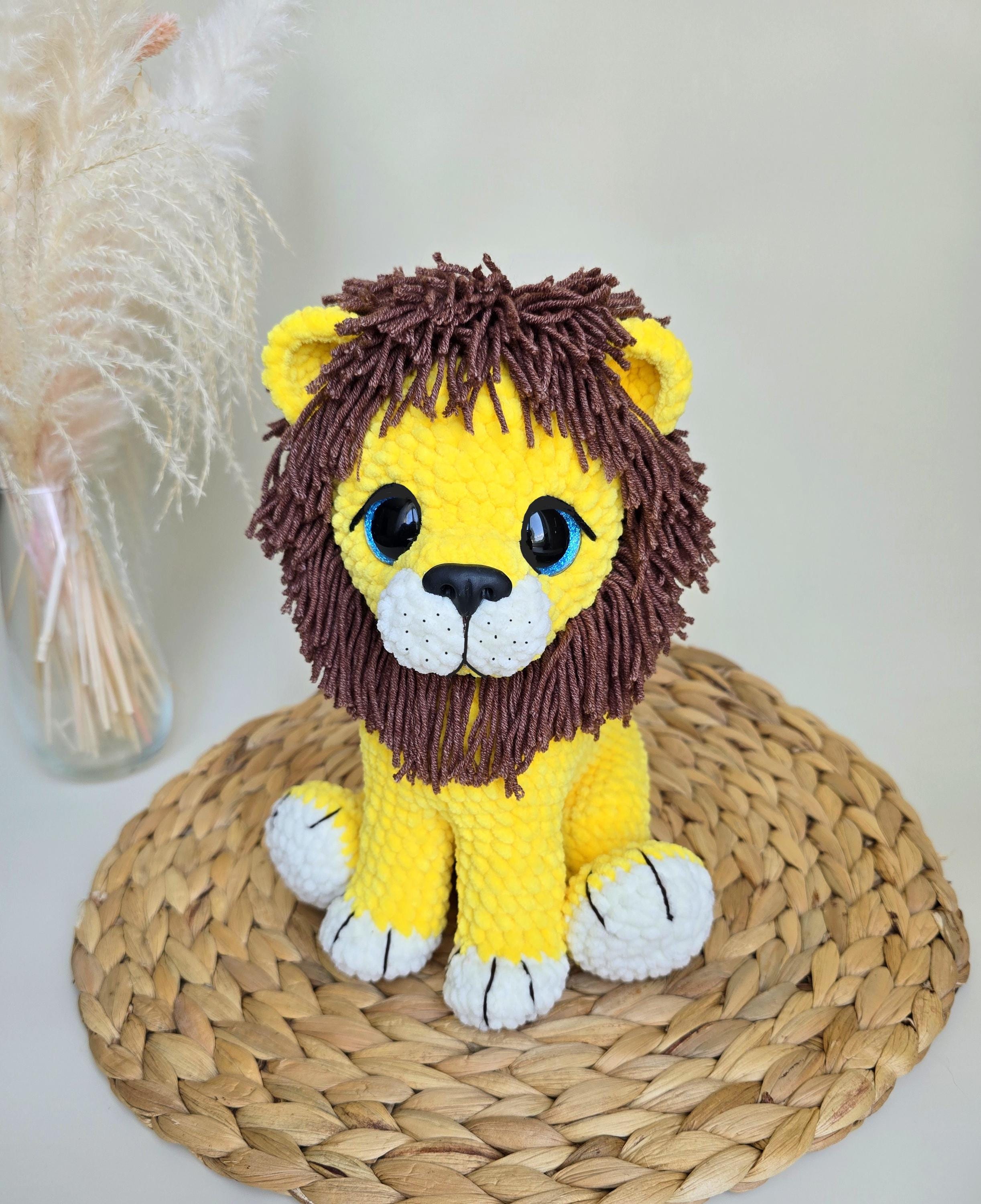 ⭐︎ Lion Plush Realistic - Etsy