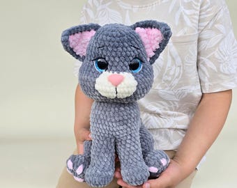 Crochet Cat Pattern: Amigurumi Kitten Soft Toy (PDF Pattern)