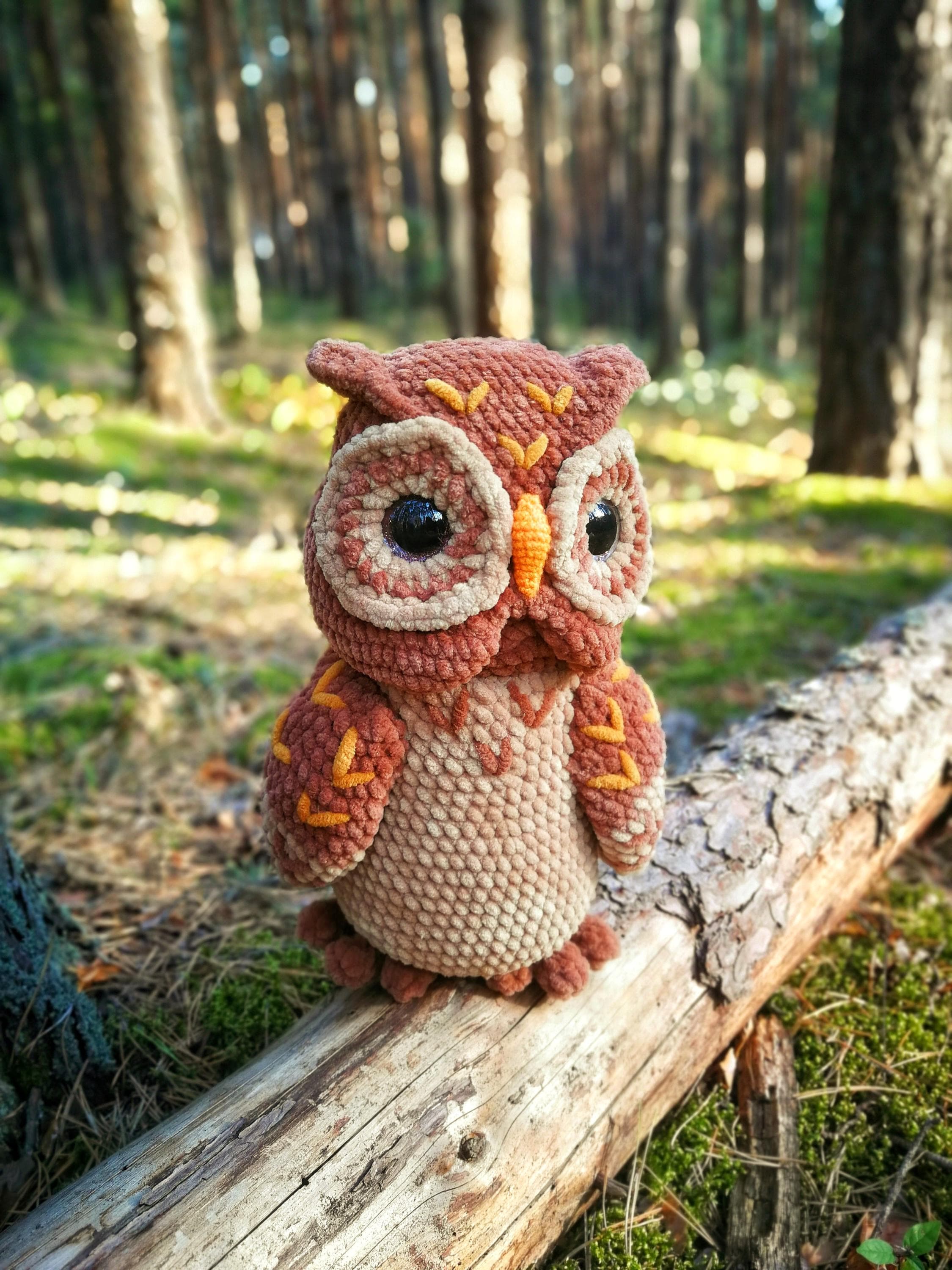 Crochet Owl Pattern: Amigurumi Toy