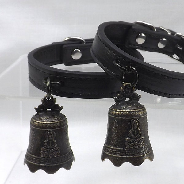 black leather ankle cuffs with large bells bdsm cuffs slave bell cuffs mature bdsm restraints submissive cuffs bondage cuff bdsm toys