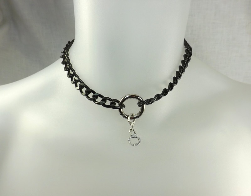 Male Submissive Jewelry Bdsm Collar Mens Choker - Pinch the Muse