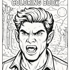Teen Wolf Coloring Pages