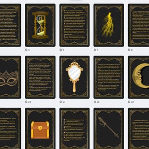 "Árabe" tarjetas de terapia/emoción