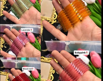 Premium 8-delige Jelly-armbanden, hoogwaardige trendy Indiase churiya voor dagelijks gebruik, alle maten en kleuren beschikbaar, glazen armbanden, cadeau voor haar