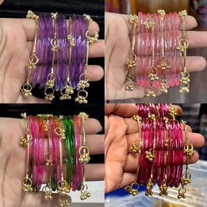 Jelly glass bangles| water bangles | Indian Trending bangles | premium quality | Fast shipping | Limted stock order now!!!!!!
