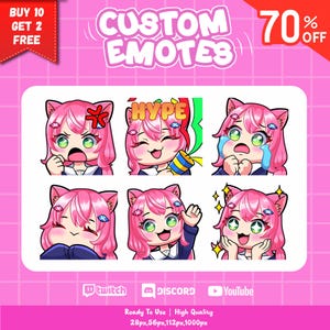 Custom Twitch Emotes | Animated Emotes | Twitch Emote for streamer | YCH | Animal Emotes | Sticker Emote | Twitch Emotes | Easter Emotes