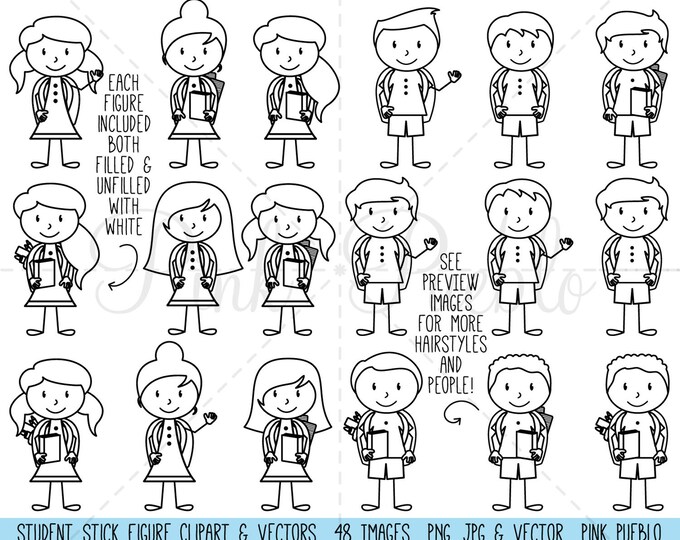 Student Stick Figure Clipart Clip Art, Stick People Clipart Clip Art ...