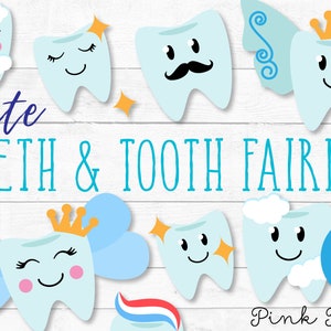 Tooth Fairy Clipart, Tooth Fairy Clip Art, Tooth Clipart, Tooth Clip Art - Commercial and Personal