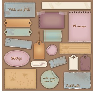 Vintage carta Clip Art Clipart Etichette Vintage Tag ClipArt Clipart - Commerciale e personale