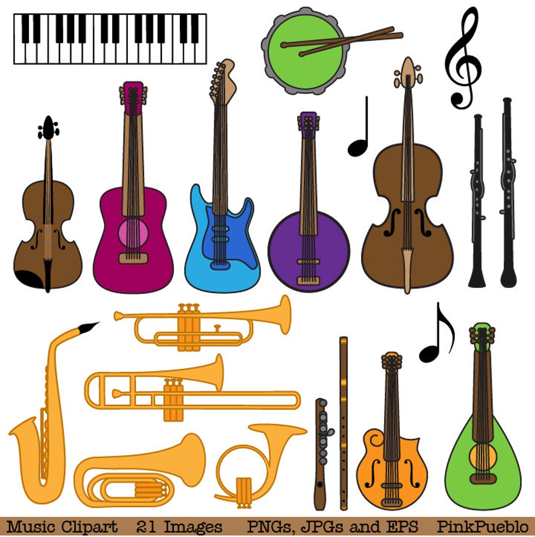 Musical Instrument Clipart Clip Art, Music Clip Art Clipart Commercial