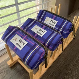 Unique Zipper Coin Pouch / Zipper Pouch Bag Rectangle