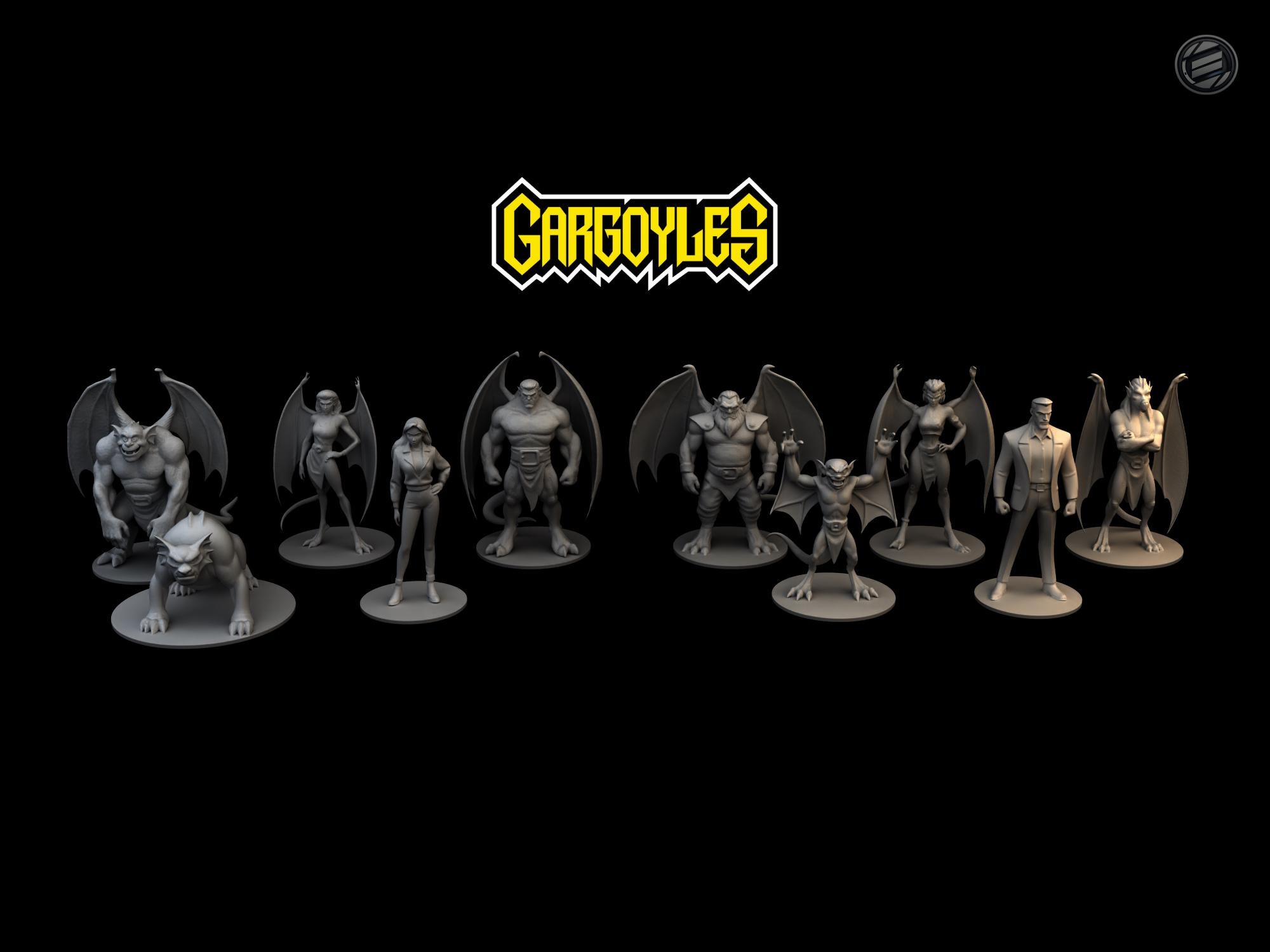 Gargoyles cartoon - Etsy 日本