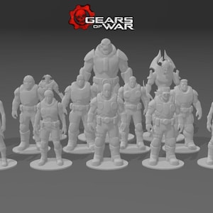 Miniatures - Gears of War