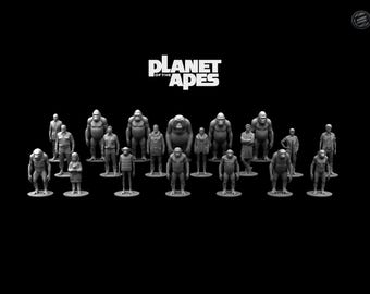 サイドショー 猿の惑星 12インチ Slave Nova＆Taylor Sideshow