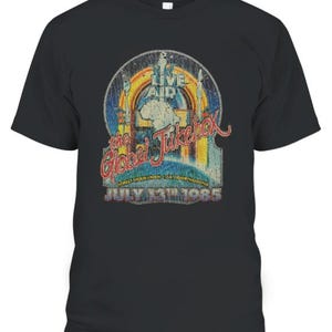 LIVE AID 1985 ビンテージ 1985's LIVE AID T-SHIRT - Cocky Crew Store -Antiques & Old