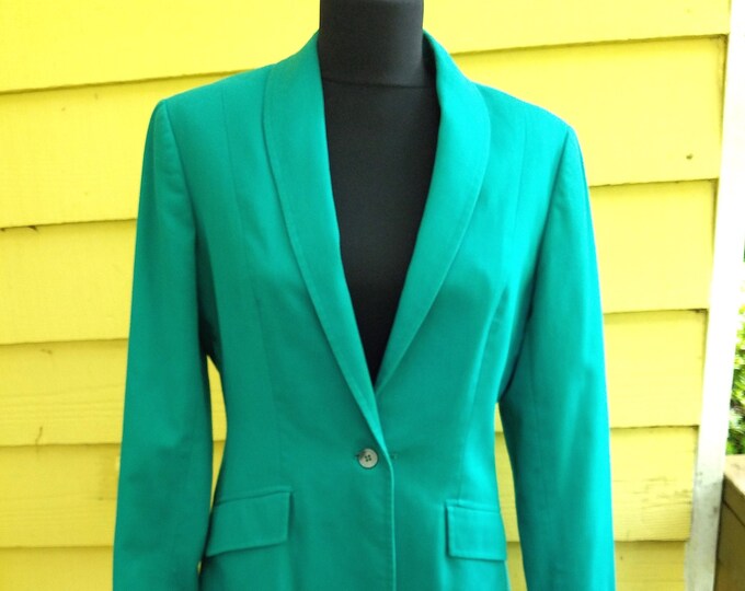 Teal Green Reed Hill Saddleseat Day Coat Black Cuffs - Etsy