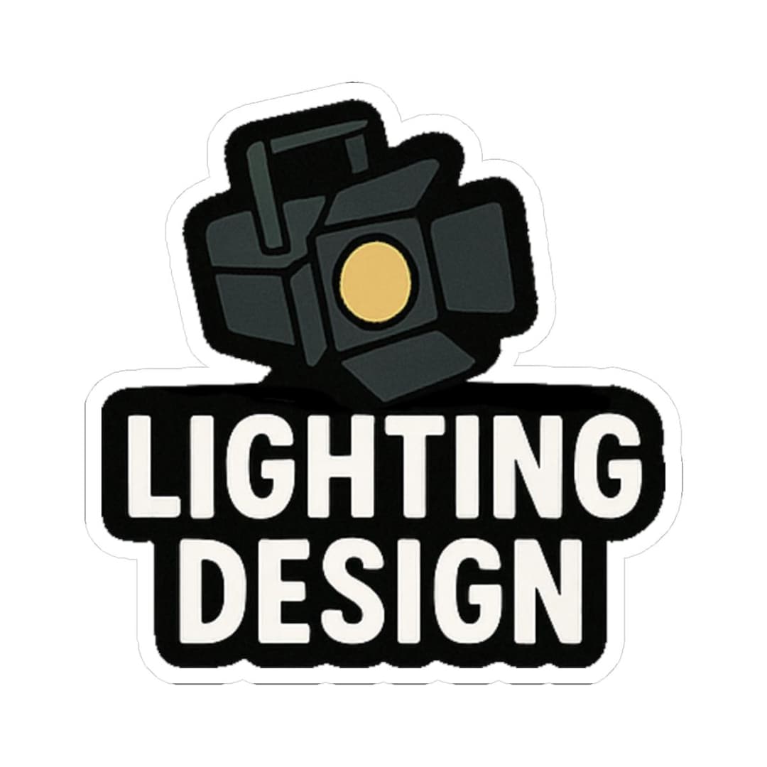 Lighting Design Theatre Sticker - Vinyl Tech Theatre Sticker for Light ...