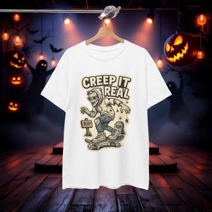 Zombie Halloween T-Shirt, Undead Costume, Scary Horror Tee, Creepy Walking Dead Shirt, Halloween Party Outfit