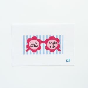 Look on the Brightside Needlepoint Canvas
