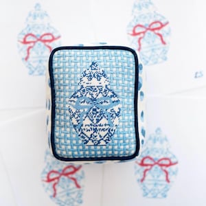 Chinoiserie Jar Needlepoint Canvas