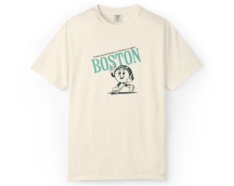 Comfort Colors Boston PWHL T-Shirt – Retro Hockey Fan Apparel