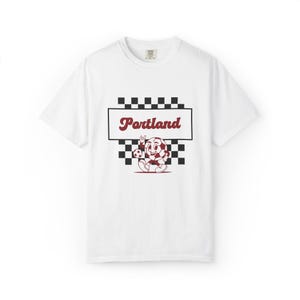 Portland Thorns FC T-Shirt: Comfort Colors Retro Soccer Tee image 2